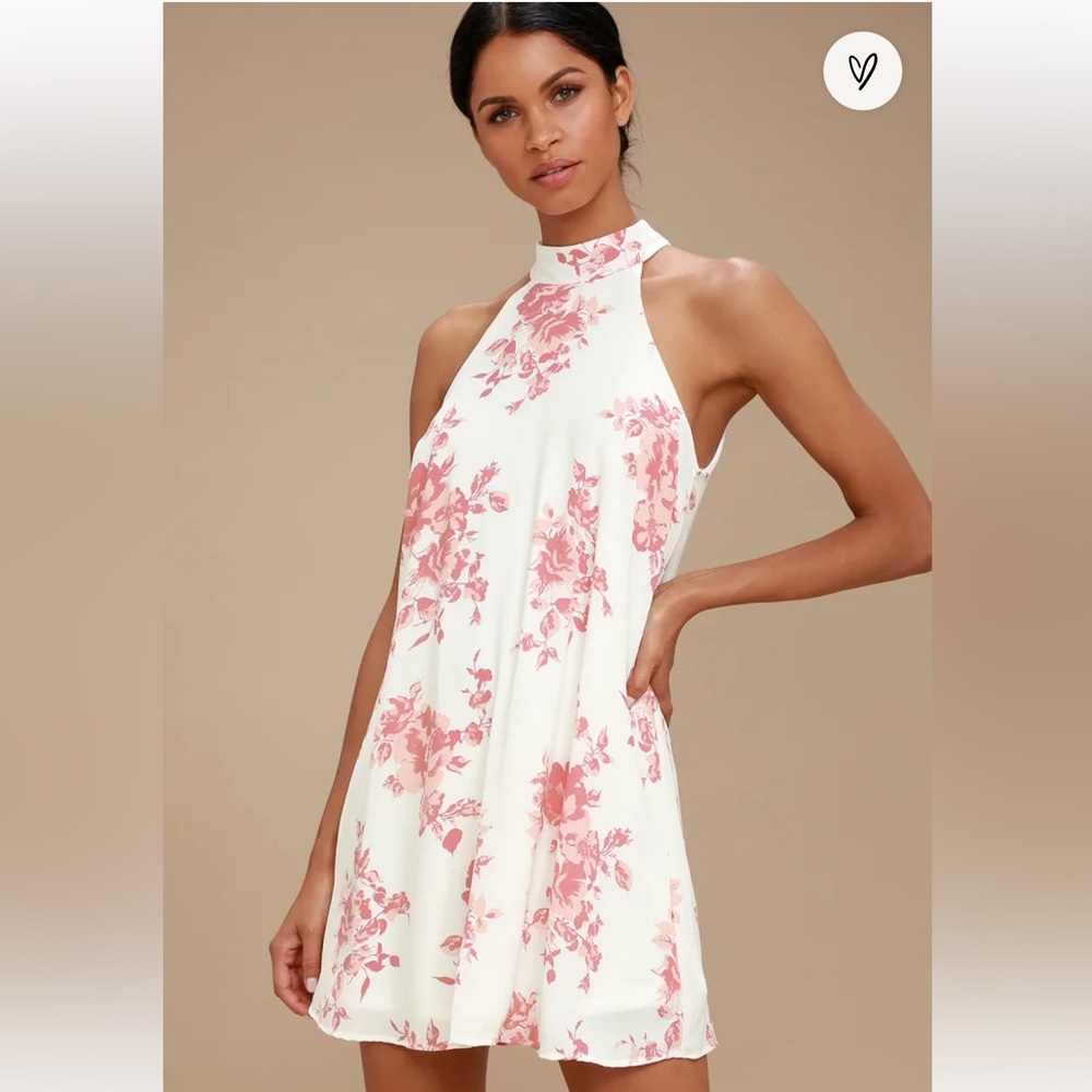 Floral Tie back dress